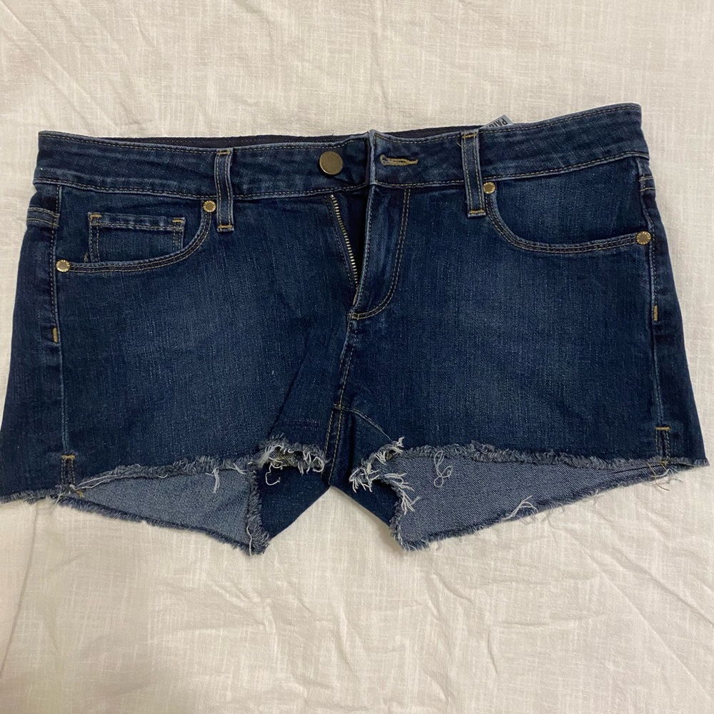 Women’s blue jean shorts